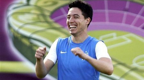 Zadovoljan:  Samir Nasri