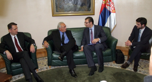 Vučić, Krstić i Stros Kan