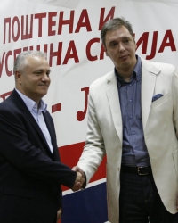 mladjan dinkic i aleksandar vucic