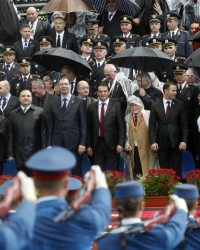 Stevo Opačić na jučerašnjoj paradi