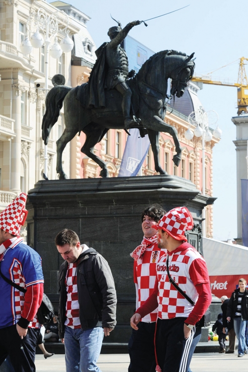 Ustaški pokliči navijača Hrvatske ostali nekažnjeni