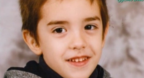 Danilo Krstajić kao dečak