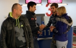 Novak Đoković na aerodromu 