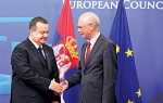 Opasnost prošla za sada: Ivica Dačić i Herman van Rompuj