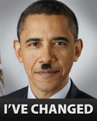 Barak Obama kao Hitler