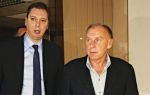 Veliki zvezdaši: Aleksandar Vučić i Dragan Džajić
