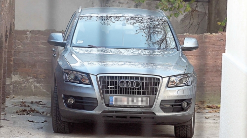 Šteta na automobilu  se gotovo ne primećuje: Sergejev džip