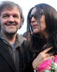 Dobro raspoloženi: Monika Beluči i Emir Kusturica