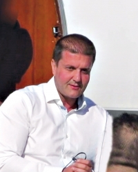 Darko Šarić prilikom dolaska u Beograd