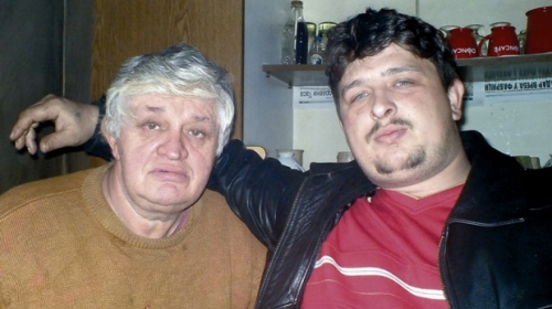 Mlađan Rajić sa sinom Vladanom
