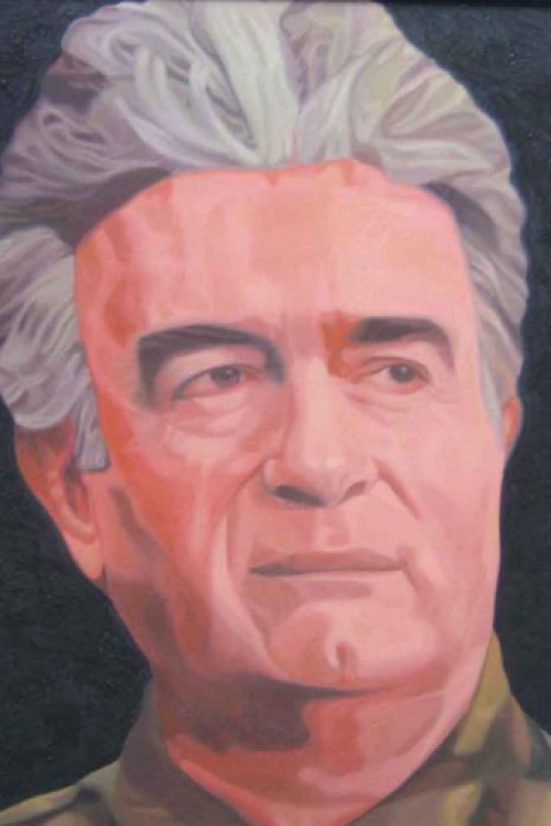 Slika Radovana Karadžića, autor Vladisčav Šćepanović