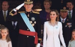 Kralj  Felipe VI,  kraljica Leticija i princeze  Sofija i  Leonora