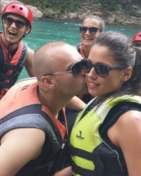 Danijel Alibabić i Jovana Nikolić vole rafting