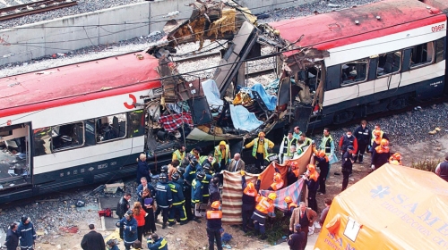 U napadima na vozove u Madridu 2004. poginulo je 190 osoba