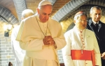 U žalosti:  Papa Franja