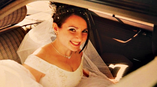 Na dan venčanja  2003. Aminat je bila srećna i puna života