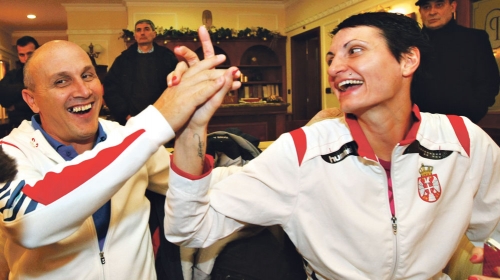 Saša Bošković i  Biljana Filipović