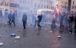 Divljanje huligana po Rimu i reakcija policije / Foto: Profimedia