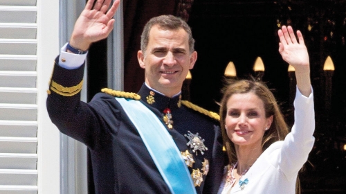 Kraljevski par  danas: Kralj Felipe  i kraljica Leticija