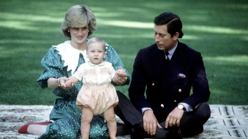 Princ Čarls, Princeza Dajana i maleni Vilijam