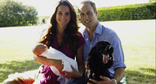 Princ Vilijam, Kejt, Džordž i kućni ljubimci