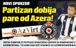 Partizan dobija pare od Azera