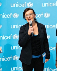 Podržao akciju: Mišel Sant Lot, direktor UNICEF-a za Srbiju