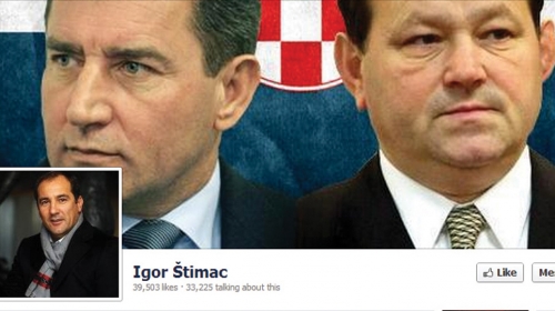 Zvanična „fejsbuk“ stranica Igora Štimca