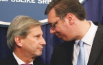 Johanes Han i Aleksandar Vučić