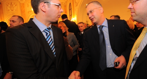Aleksandar Vučić i Dragan Šutanovac / Foto: Oliver Bunić | Foto: 
