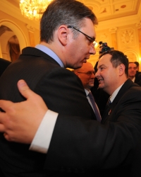 Aleksandar Vučić i Ivica Dačić