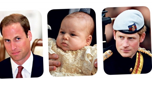 Princ Vilijam, Princ Džordž, Princ Hari
