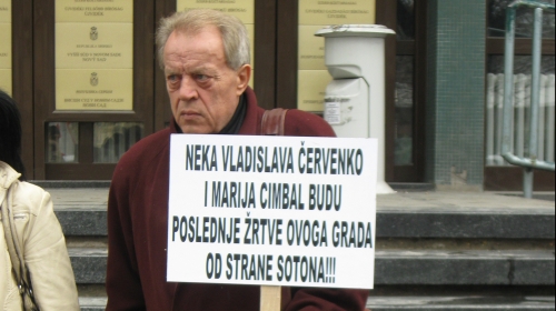 Protest Červenkovih