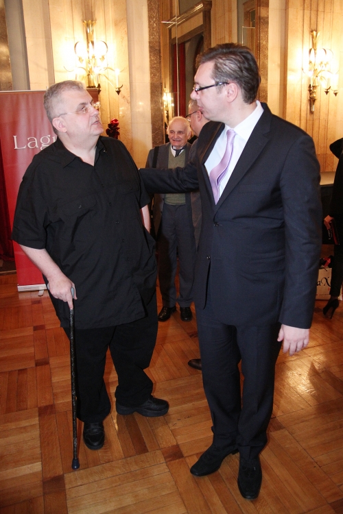 Aleksandar Vučić i Nenad Čanak