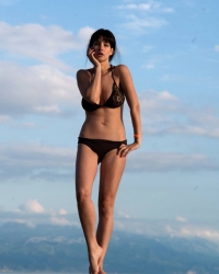 Nevena Milićević uživa na plaži