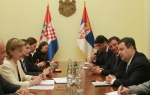 Dačić na sastanku sa ministarkom Pusić