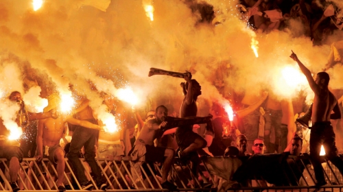 Podrška nikada  ne izostaje:  Navijači Partizana