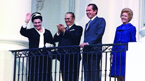 Brozovi sa američkim predsedničkim parom Rričardom i Pat Nikson
