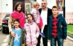 Jovanović sa porodicom
