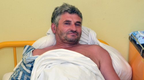 Gruja Milojević na oporavku na infektivnoj klinici u Nišu
