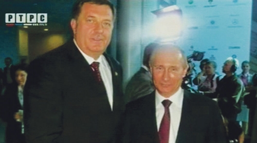 Raniji susret:  Milorad Dodik  i Vladimir Putin
