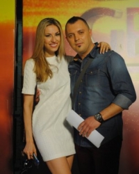Rada Manojlović sa bratom