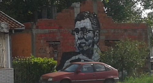 Vučićev mural u Beogradu | Foto: 