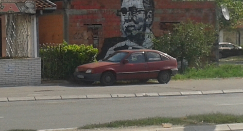 Vučićev mural u Beogradu | Foto: 