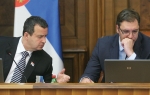 Hm, ko bi mogao  da bude 56. glas  za smenu Đilasa?:  Ivica Dačić i  Aleksandar Vučić