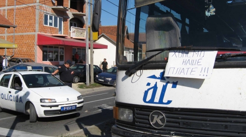 Blokada u Kragujevcu / Foto: Biljana Nenković