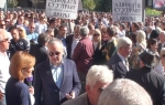 Protest advokata ispred vlade Srbije / foto: