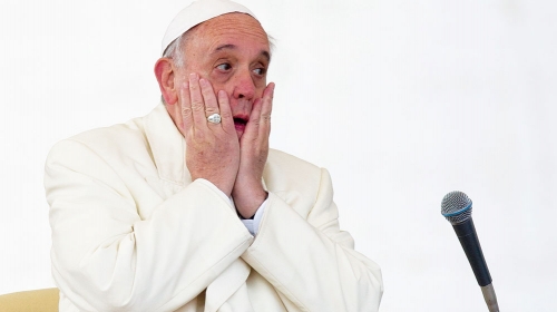 Savremeno:  Papa Franja