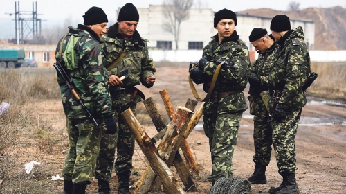 Ubrzano  napuštaju  poluostrvo:  Ukrajinski  vojnici