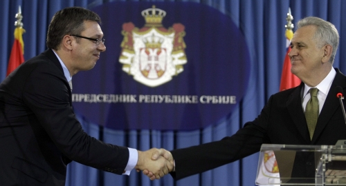 Aleksandar Vučić i Tomislav Nikolić / Foto: Oliver Bunić | Foto: 